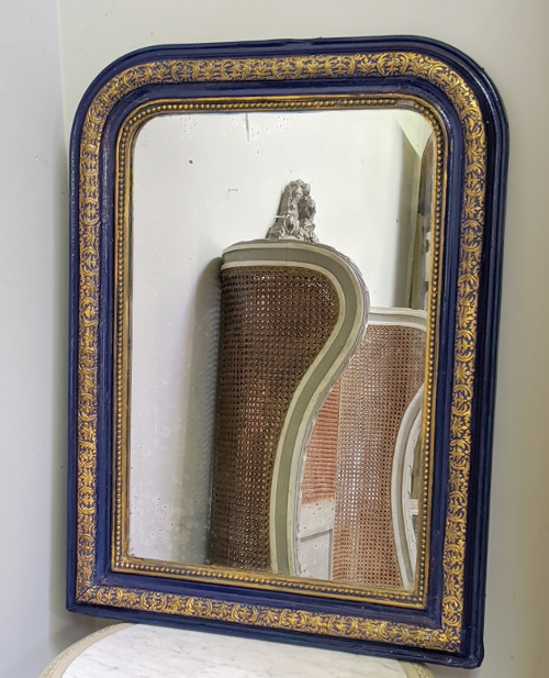 french antique louis Philippe Painte Mirror